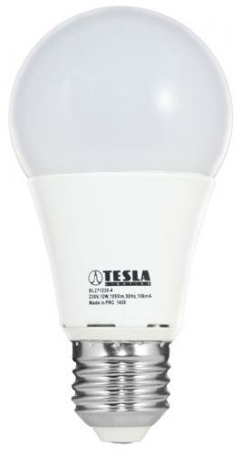 Žárovka LED Tesla 11W, E27, teplá bílá