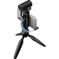 Kamerový mikrofon kabelový Sennheiser mke 200 mobile kit, vč. stativu, vč. ochrany proti větru, vč. kabelu, vč. tašky