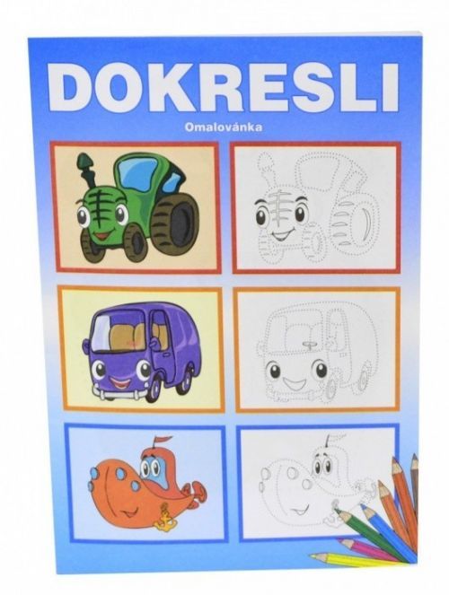 Baloušek Omalovánky A5 - Dokresli BO403