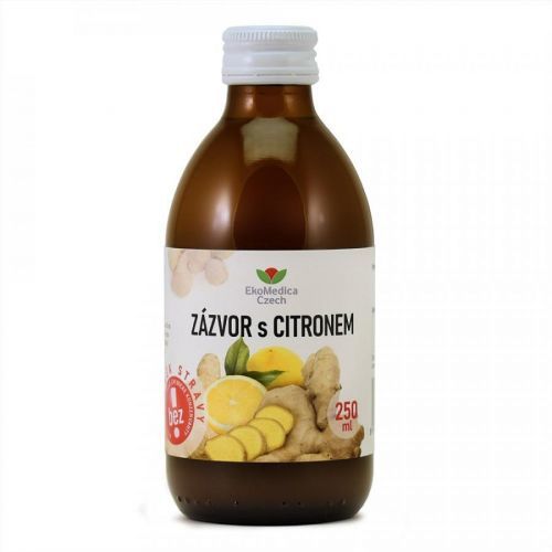 Ekomedica Zázvor s citronem 250 ml