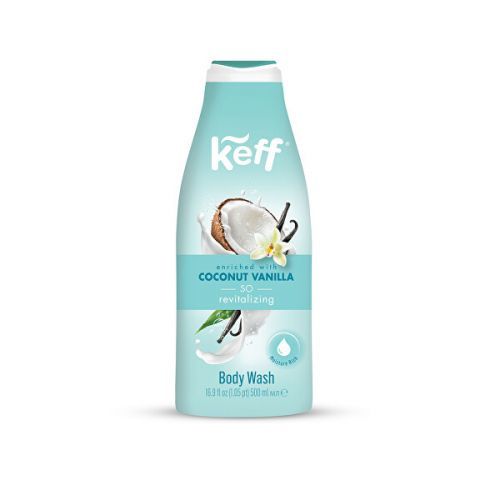 Keff Mycí krém Vanilka & kokos (Cream Wash) 500 ml