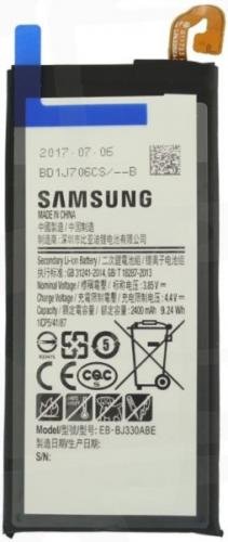 Samsung baterie EB-BJ330ABE (Samsung Galaxy J3 2017 SM-J330) Li-Ion, 2400 mAh, Service pack