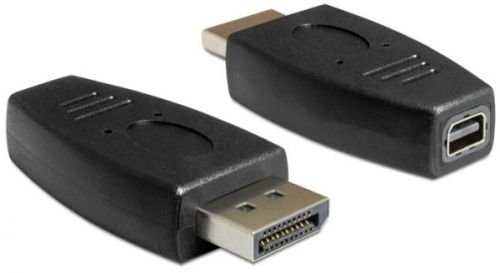 DeLock Mini DisplayPort / DisplayPort černá