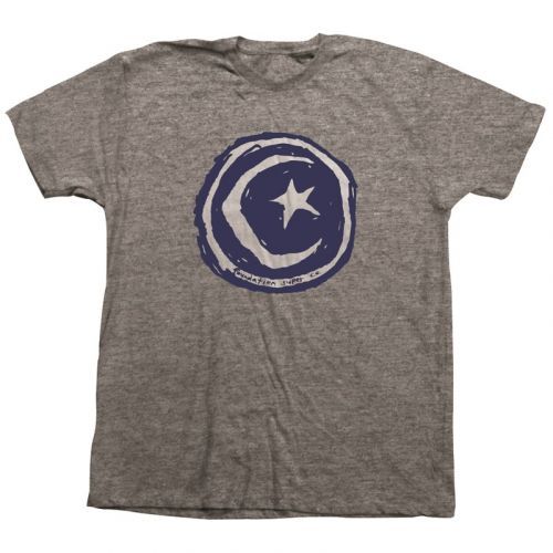 triko FOUNDATION - Fs Star & Moon 2020 Tee Graphite (GRAPHITE) velikost: XL