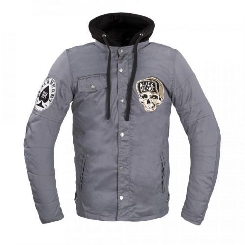 W-TEC Garage Built Jacket tmavě šedá - S