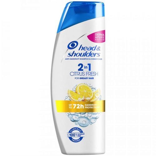 HEAD&SHOULDERS Citrus Fresh 2 v 1 Šampon proti lupům 360 ml