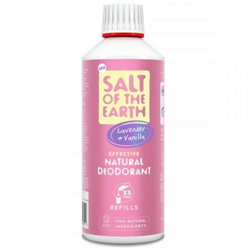 SALT OF THE EARTH Přírodní minerální deodorant Levander & Vanilla náhradní náplň 500 ml