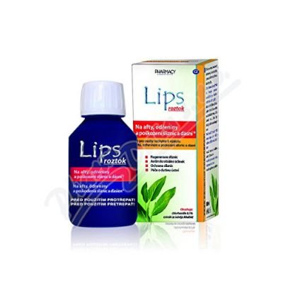 Lips roztok na afty 100 ml