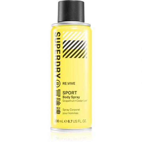 Superdry RE:vive tělový sprej pro muže 200 ml