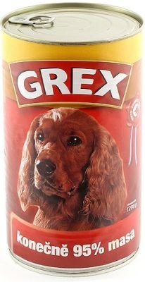 Grex konzerva Hovězí, 95 % masa 1280 g