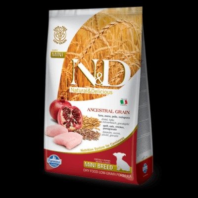 N&D Low Grain dog Puppy Mini Chicken & Pomegranate 2,5 kg