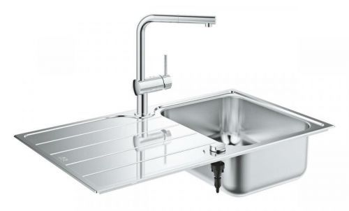 Dřez Grohe K500 nerez ocel, kartáčovaná 31573SD1