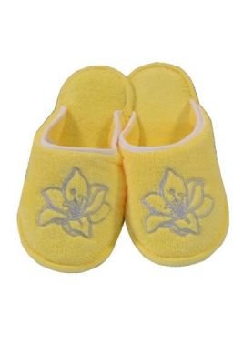 Soft Cotton Dámské pantofle LILIUM 26 cm (vel.36/38) Žlutá