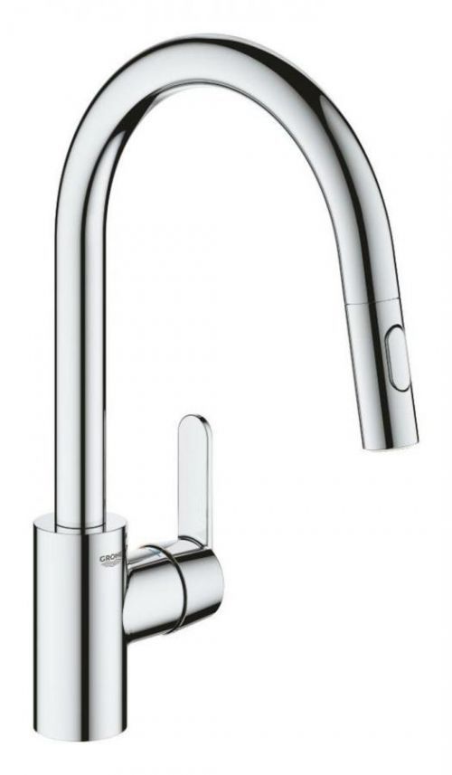 Dřezová baterie Grohe Get s vytahovací sprškou, 2 proudy chrom 31484001