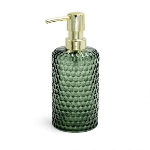 Sadena DÁVKOVAČ MÝDLA, 7,3/17,9/7,3 cm - barvy zlata, tmavě zelená