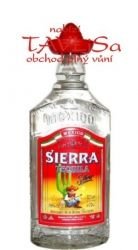 Tequila Sierra Silver 1l 38% (holá láhev)