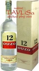 Ouzo 12 40% 0,7l krabička Řecko
