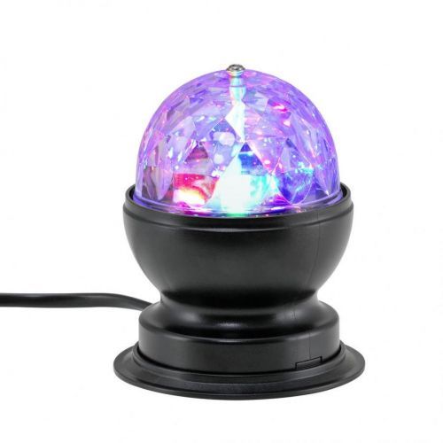 Xora STOLNÍ LED LAMPA, 8,8/8,8/10,3 cm - černá, průhledné