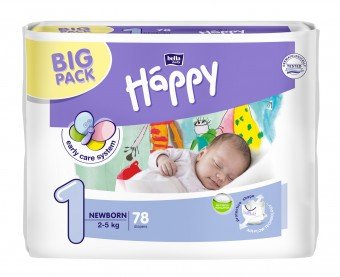 Bella Baby HAPPY New Born Big Pack 78ks