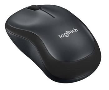 Logitech Bezdrátová myš M220 Silent BLACK