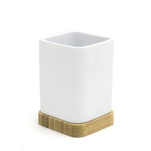 Sadena KELÍMEK NA ZUBNÍ KARTÁČEK, 6,9/10/6,9 cm - přírodní barvy, bílá