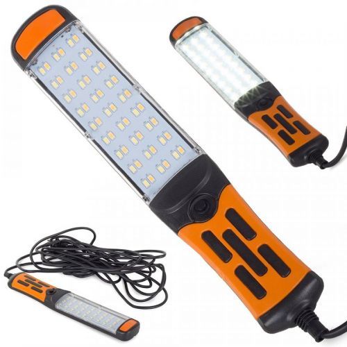 Pracovní 60 LED lampa s magnetem, hákem