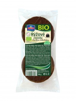 RACIO BIO rýžové chlebíčky s hořkou čokoládou