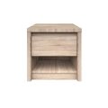 Noční stolek, DTD laminovaná, Dub sonoma, NORTY Tempo Kondela