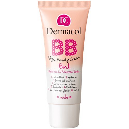 Dermacol Hydratační tónovací krém 8 v 1 BB SPF 15 (Magic Beauty Cream) 30 ml Fair