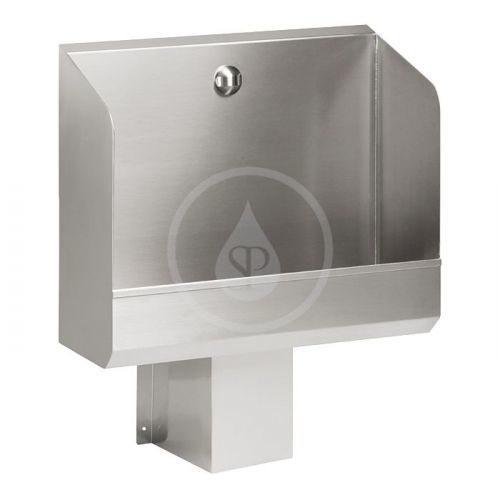 SANELA Nerezové pisoárové žlaby Nerezový pisoárový žlab se skrytým splachováním, délka 600 mm, 24V SLPN 02C
