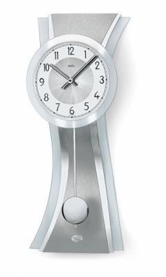 Kyvadlové hodiny stříbrná AMS 7268 IHNED