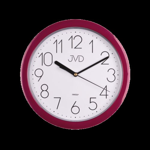 Nástěnné hodiny JVD HP612.10  lila