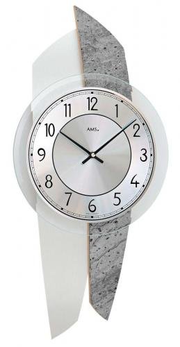 Nástěnné hodiny AMS 9500 quartzové akce