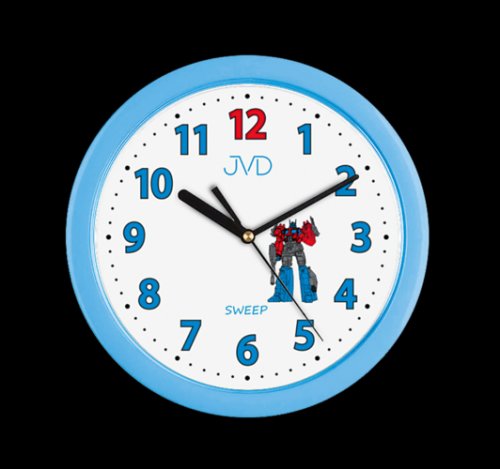 Dětské nástěnné hodiny JVD H12.6
