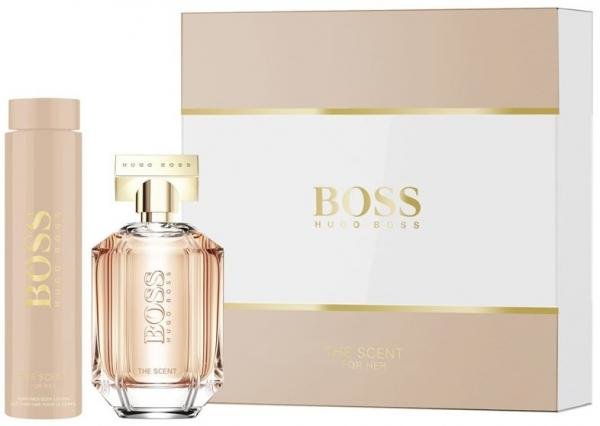 Hugo Boss Boss The Scent For Her parfémovaná voda 100 ml + tělové mléko 200 ml, dárková sada