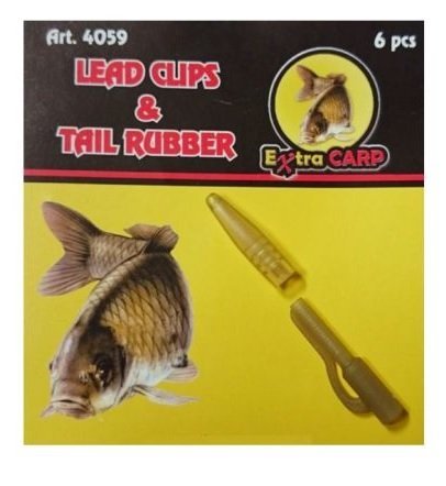 Extra Carp Lead Clips & Tail Rubber