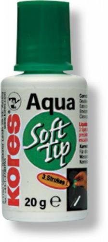 Opravný lak KORES Aqua Soft Tip 25 g s houbičkou