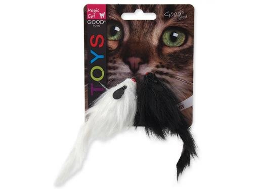 Hračka MAGIC CAT myš plyšová chrastící 11 cm 2ks