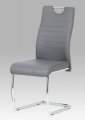 Jídelní židle šedá, chrom, DCL-418 GREY Autronic