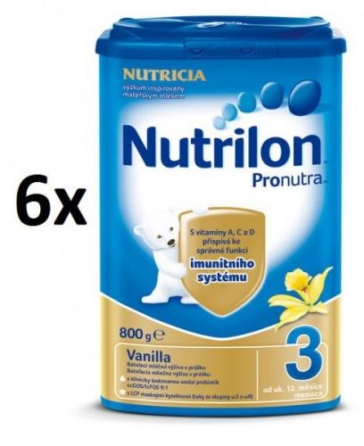 Nutrilon 3 Pronutra Vanilla - 6 x 800g