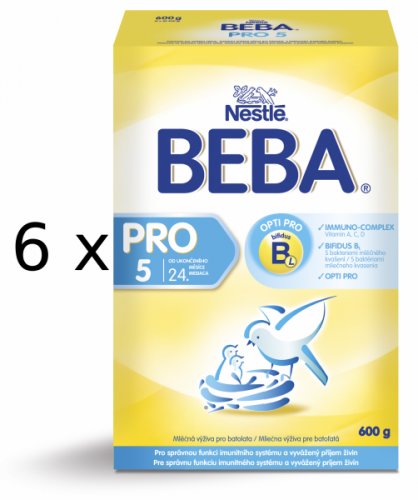 Nestlé BEBA Pro 5 Kojenecké mléko - 6x600g