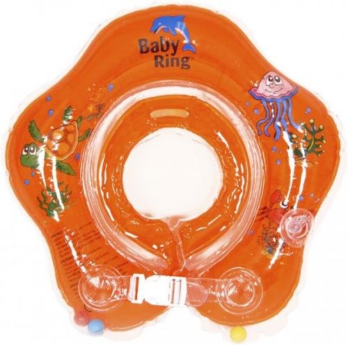 Babypoint Baby ring 0-24m, oranžová