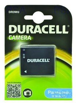 DURACELL Baterie - DR9969 pro Panasonic DMW-BCK7E, černá, 630 mAh, 3,6 V