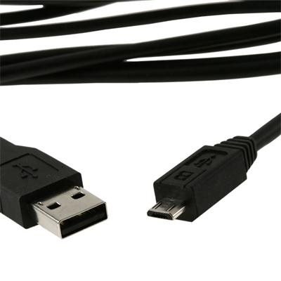 Kabel C-TECH USB A Male/Micro B Male 2.0, 50cm, Black High Quality