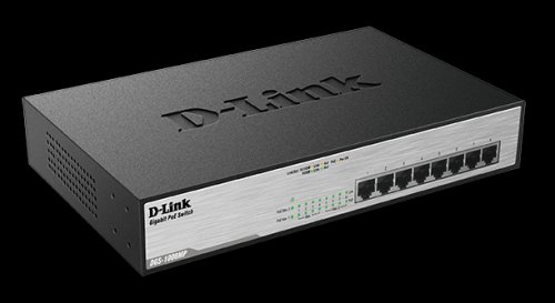 D-Link 8 Port Desktop Switch with 8 PoE Ports - DGS-1008MP