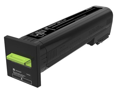 CS820, CX82x, CX860 Black Extra High Yield Return Program Toner Cartridge - 33 000 stran