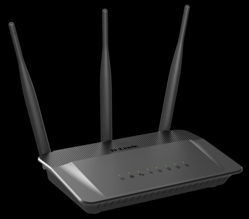 D-Link Wireless AC750 Dual Band 10/100 Router with external antenna