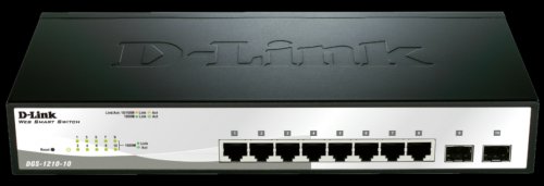 D-Link DGS-1210-10 10-Port Gigabit Smart Managed Switch (fanless)