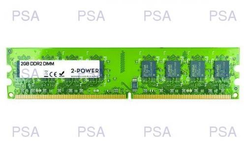 2-Power 2GB DDR2 800MHz DIMM ( DOŽIVOTNÍ ZÁRUKA )
