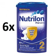Nutrilon 2 Pronutra Good Night - 6 x 800g